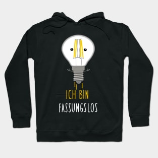 Funny lightbulb out of the socket (b) Hoodie